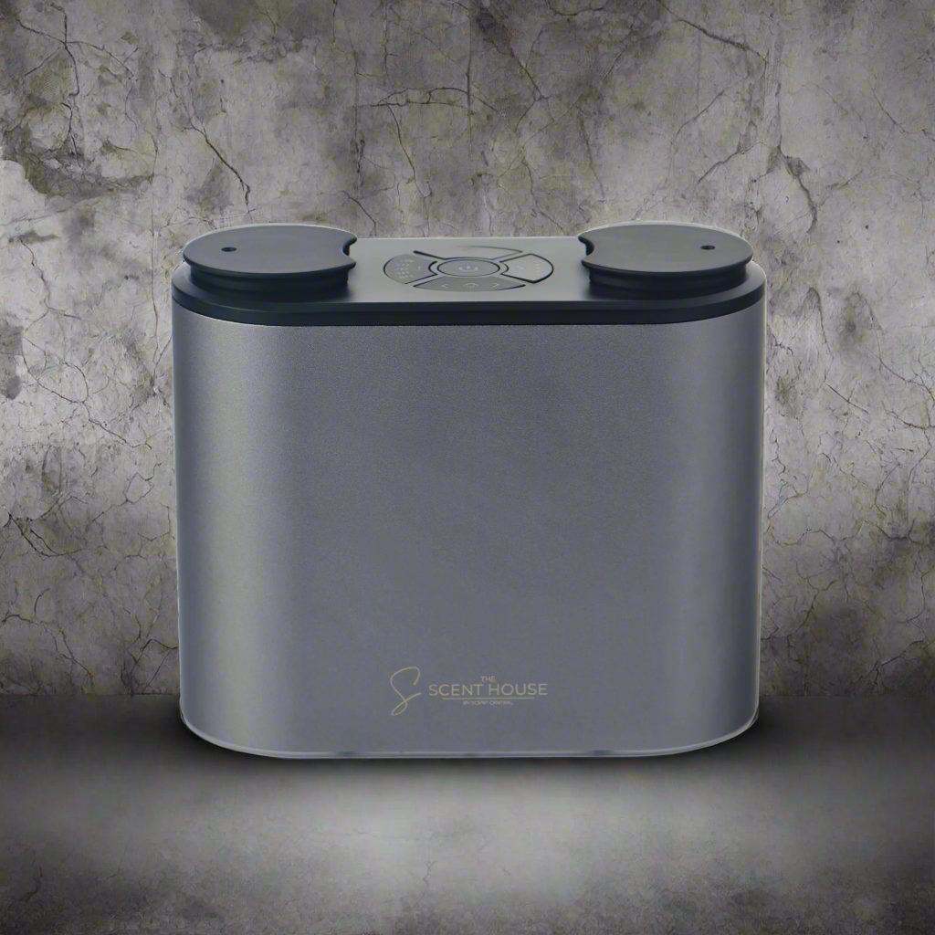 Dual Micro Scent Diffuser + 4x 10ml Bottles of fragrance