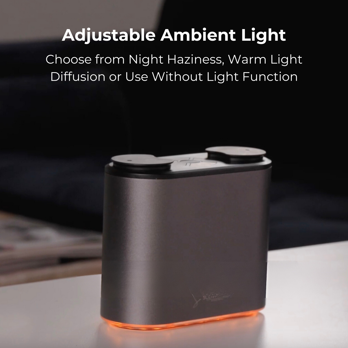 Dual Micro Scent Diffuser + 4x 10ml Bottles of fragrance