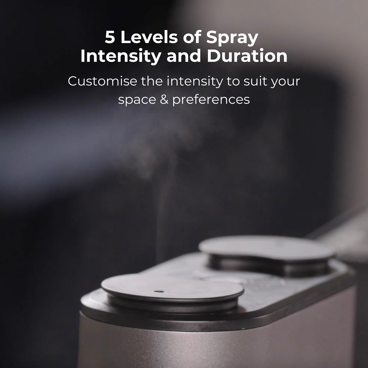 Dual Micro Scent Diffuser + 4x 10ml Bottles of fragrance